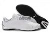 puma鞋2011新款式 纯白配色 法拉利金属赛车鞋 男款户外鞋