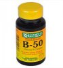 中老年保健品 GN（美国进口） 复合B-50营养片 补充维生素B 缓解压力