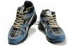 puma鞋2011新款式 蓝灰格子纹配色 男款休闲运动鞋