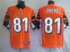 wholesale cheap Cincinnati Bengals Terrell Owens 81 Orange Authentic NFL Jerseys