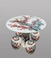手绘陶瓷桌椅